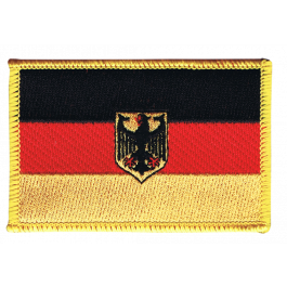 Deutscher Stolz Aufnäher, Deutsche Flagge Aufnäher Gestickt Bügelbild Aufnäher Abzeichen Für Kleidung Etc. 7 Cm - Schweiz