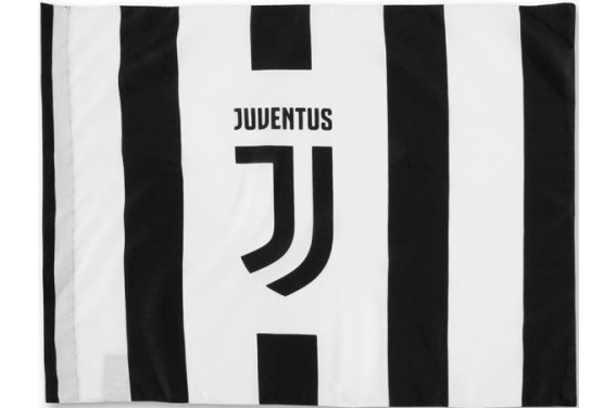 Juventus Turin Fahne Feiern Standard 2017/2018 Original Offizier 
