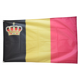 Flagge Fahne Belgien Mit Krone Gunstig Kaufen Flaggenfritze De