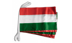 Fahnenkette Ungarn - 30 x 45 cm