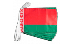 Fahnenkette Weißrussland (Belarus) - 30 x 45 cm