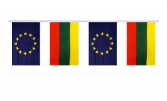 Freundschaftskette Litauen - Europäische Union EU - 15 x 22 cm