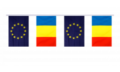 Freundschaftskette Rumänien - Europäische Union EU - 15 x 22 cm