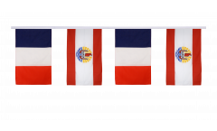 Freundschaftskette Frankreich - Französisch Polynesien - 30 x 45 cm