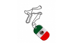 Dog Tag Mexiko - 3 x 5 cm