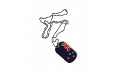 Dog Tag Neuseeland - 3 x 5 cm