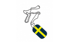 Dog Tag Schweden - 3 x 5 cm