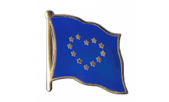 Flaggen-Pin Herzflagge Europäische Union EU - 2 x 2 cm
