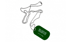 Dog Tag Saudi-Arabien - 3 x 5 cm