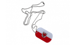 Dog Tag Italien Südtirol - 3 x 5 cm