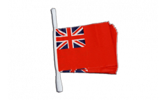 Fahnenkette Großbritannien Red Ensign Handelsflagge - 15 x 22 cm