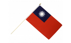 Stockflagge Taiwan