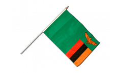 Stockflagge Sambia