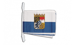 Fahnenkette Deutschland Bayern Dienstflagge - 30 x 45 cm