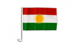 Autofahne Kurdistan - 30 x 40 cm