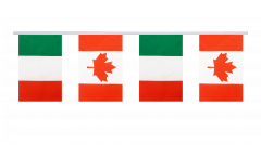 Freundschaftskette Italien - Kanada - 15 x 22 cm