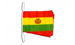 Fahnenkette Bolivien - 30 x 45 cm