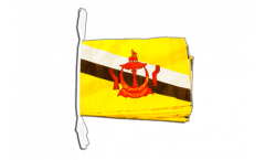 Fahnenkette Brunei - 30 x 45 cm
