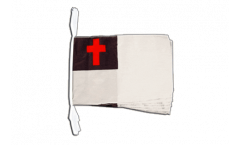 Fahnenkette Christenflagge - 30 x 45 cm