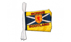 Fahnenkette Schottland Bonnie Scotland - 15 x 22 cm