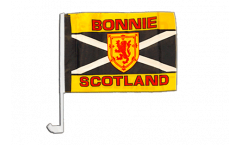 Autofahne Schottland Bonnie Scotland - 30 x 40 cm