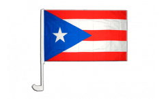 Autofahne USA Puerto Rico - 30 x 40 cm