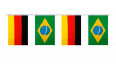 Freundschaftskette Deutschland - Brasilien - 15 x 22 cm