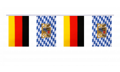 Freundschaftskette Deutschland - Deutschland Bayern mit Löwe - 15 x 22 cm