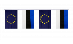 Freundschaftskette Estland - Europäische Union EU - 15 x 22 cm