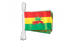 Fahnenkette Marijuana - 15 x 22 cm