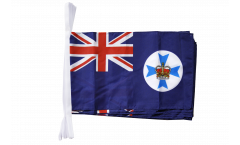 Fahnenkette Australien Queensland - 30 x 45 cm