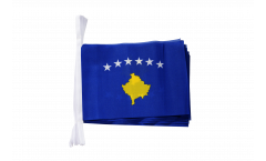 Fahnenkette Kosovo - 15 x 22 cm