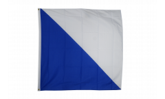 Flagge Schweiz Kanton Zürich - 120 x 120 cm