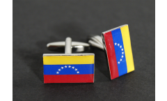 Manschettenknöpfe Flagge Venezuela 8 Sterne - 18 x 12 mm