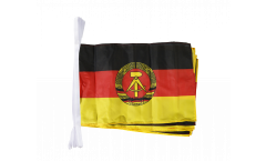 Fahnenkette Deutschland DDR - 30 x 45 cm