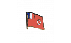 Flaggen-Pin Wallis und Futuna - 2 x 2 cm