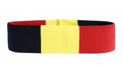 Stirnband Belgien - 6 x 21 cm