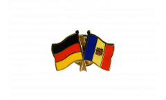 Freundschaftspin Deutschland - Andorra - 22 mm