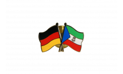 Freundschaftspin Deutschland - Äquatorial Guinea - 22 mm