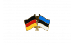 Freundschaftspin Deutschland - Estland - 22 mm