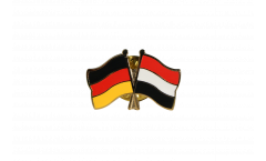 Freundschaftspin Deutschland - Jemen - 22 mm