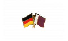 Freundschaftspin Deutschland - Katar - 22 mm