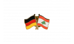 Freundschaftspin Deutschland - Libanon - 22 mm