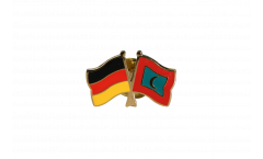 Freundschaftspin Deutschland - Malediven - 22 mm
