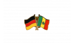 Freundschaftspin Deutschland - Senegal - 22 mm