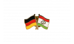 Freundschaftspin Deutschland - Tadschikistan - 22 mm