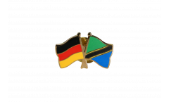 Freundschaftspin Deutschland - Tansania - 22 mm