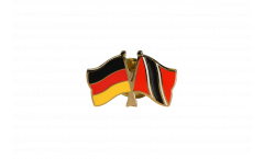 Freundschaftspin Deutschland - Trinidad und Tabago - 22 mm