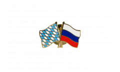 Freundschaftspin Bayern - Russland - 22 mm