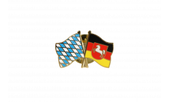 Freundschaftspin Bayern - Niedersachsen - 22 mm